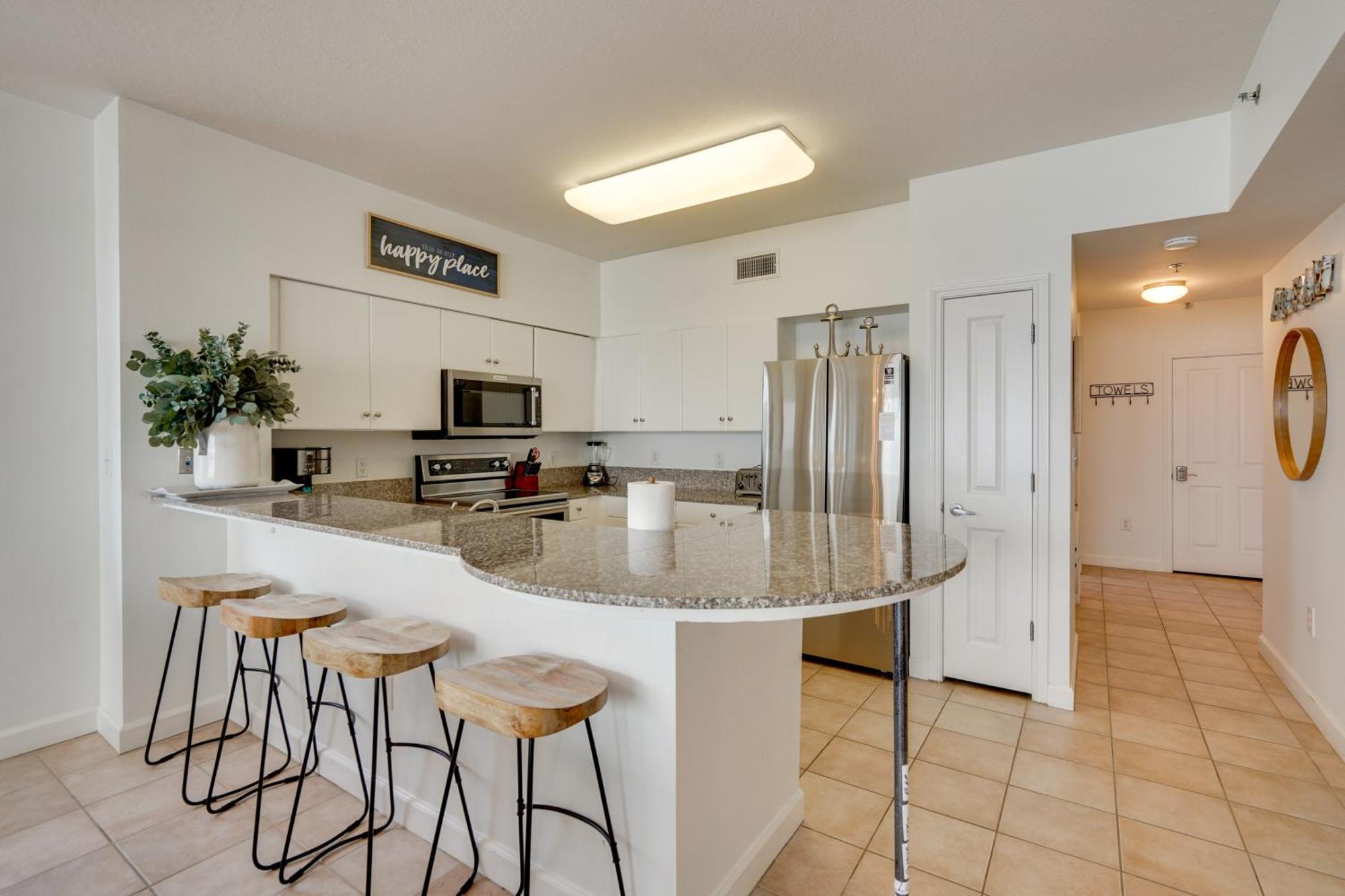 Apartment Beachfront Pcb With Ocean View, Pool Access! Panama City Beach